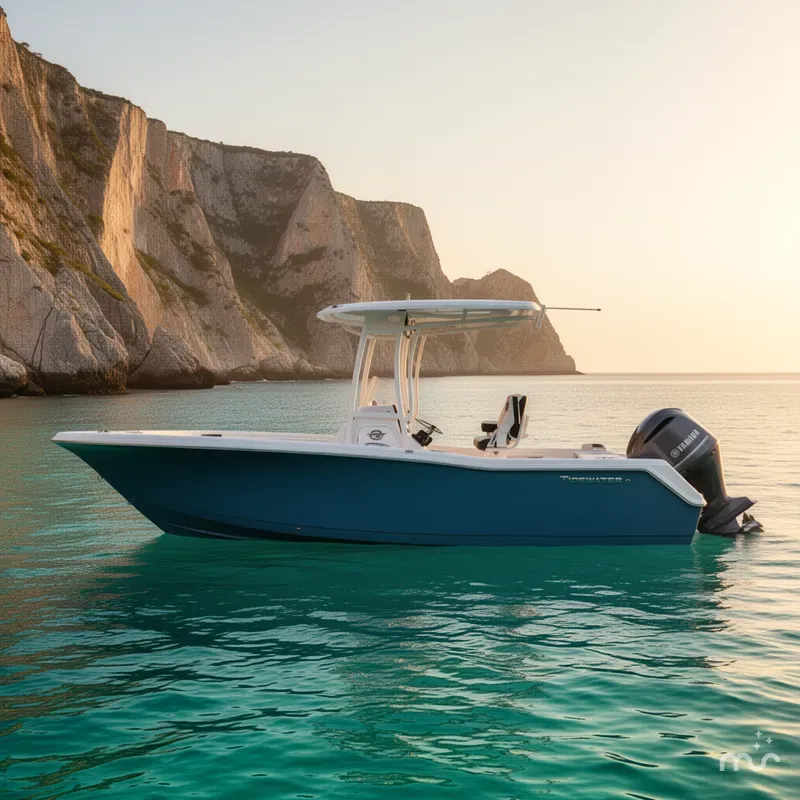 Slide: The Image of Tidewater 220 Center Console 2025 - 2