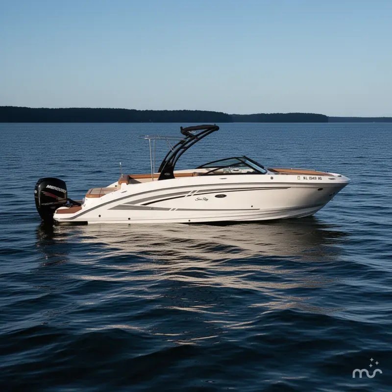 Slide: The Image of Sea Ray 270 Sundeck Outboard 2015 - 0