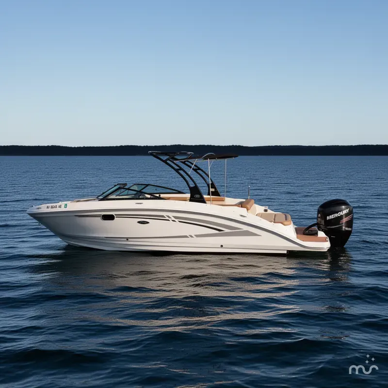 Slide: The Image of Sea Ray 270 Sundeck Outboard 2015 - 1