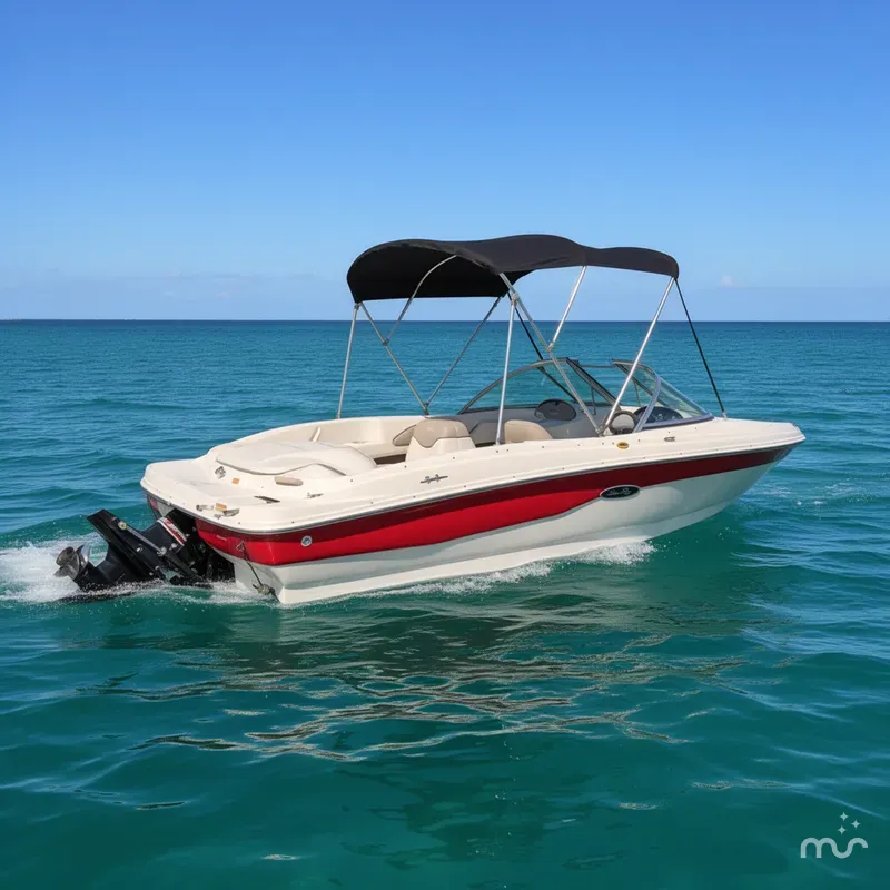 Slide: The Image of Sea Ray 176 SRX Bow Rider 2003 - 4