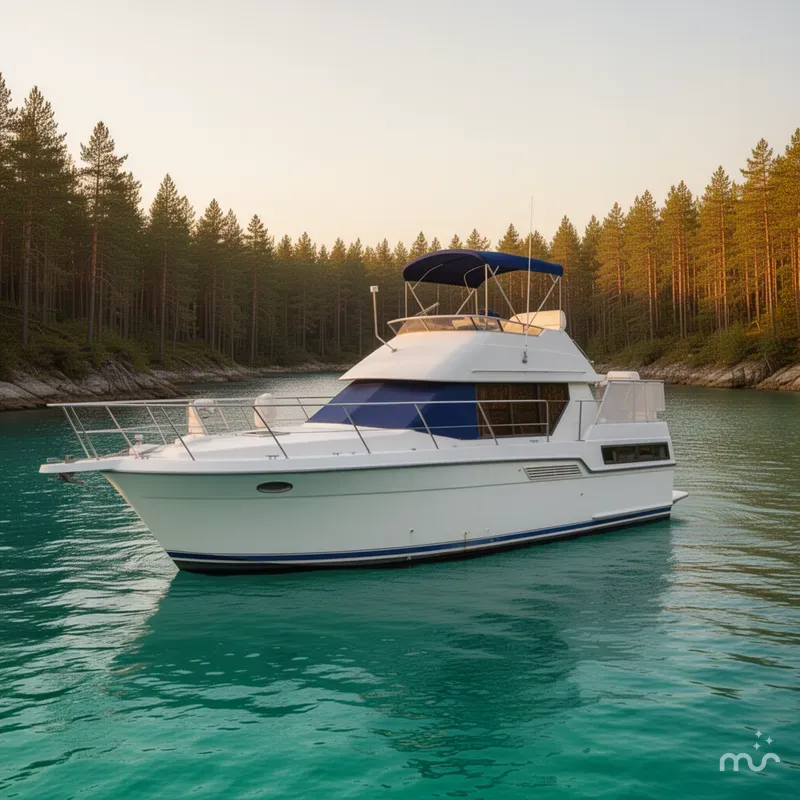 The Image of Carver Yachts 350 Aft Cabin Motor Yacht 1994 - 0