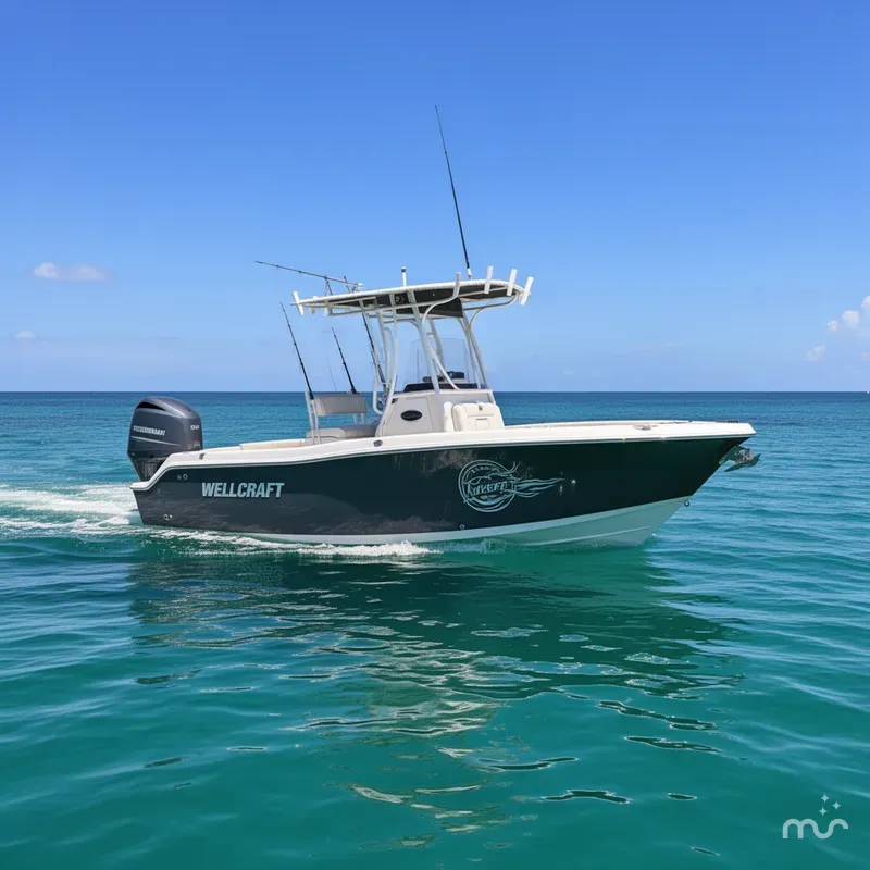 Slide: The Image of Wellcraft 222 Fisherman 2019 - 1