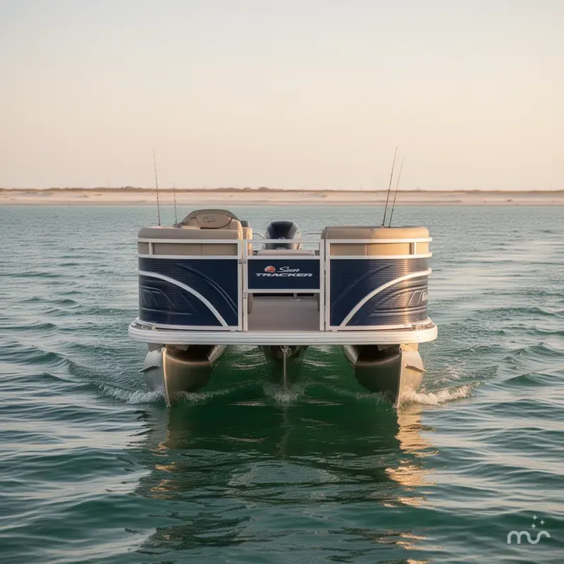 Slide: The Image of Sun Tracker Fishin' Barge 20 DLX 2025 - 0