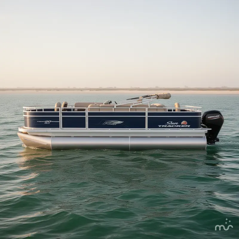 Slide: The Image of Sun Tracker Fishin' Barge 20 DLX 2025 - 1