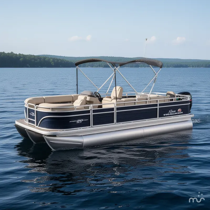 Slide: The Image of Sun Tracker SportFish 20 DLX 2025 - 0