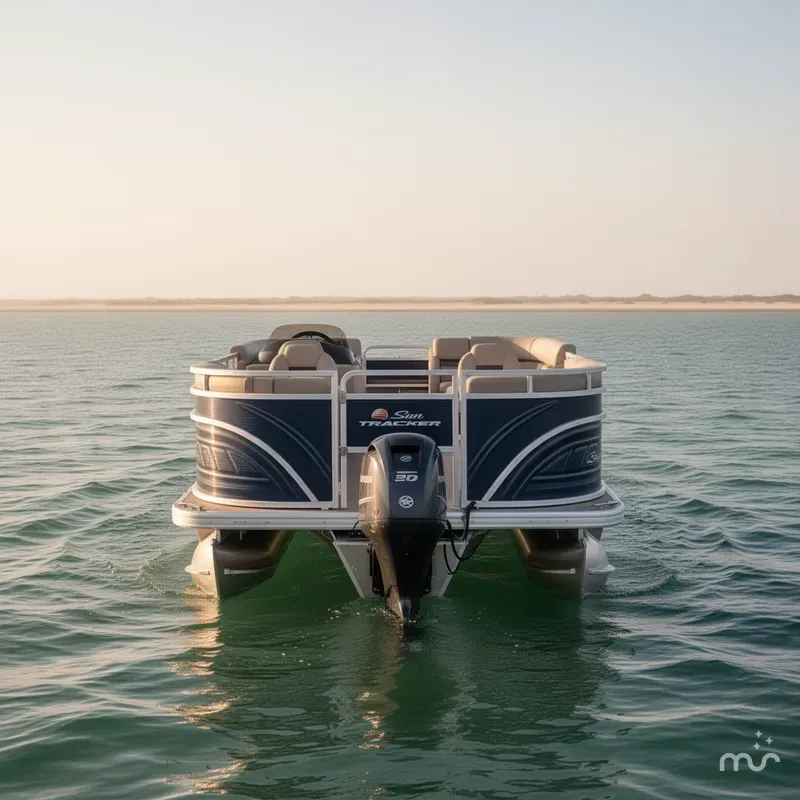 Slide: The Image of Sun Tracker Fishin' Barge 20 DLX 2025 - 1