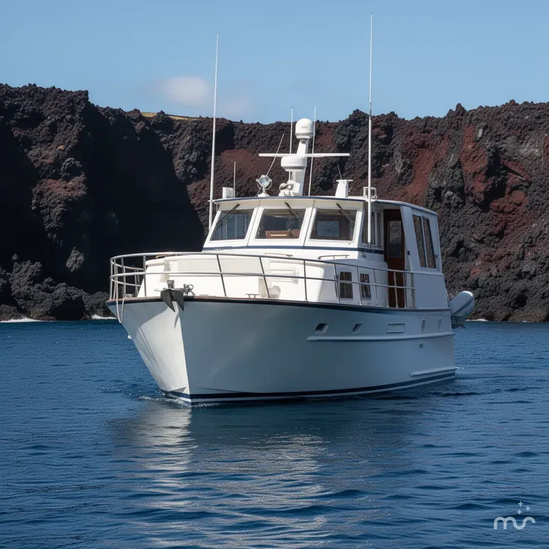 Slide: The Image of Matthews Custom Pilothouse Motor Yacht 1971 - 1