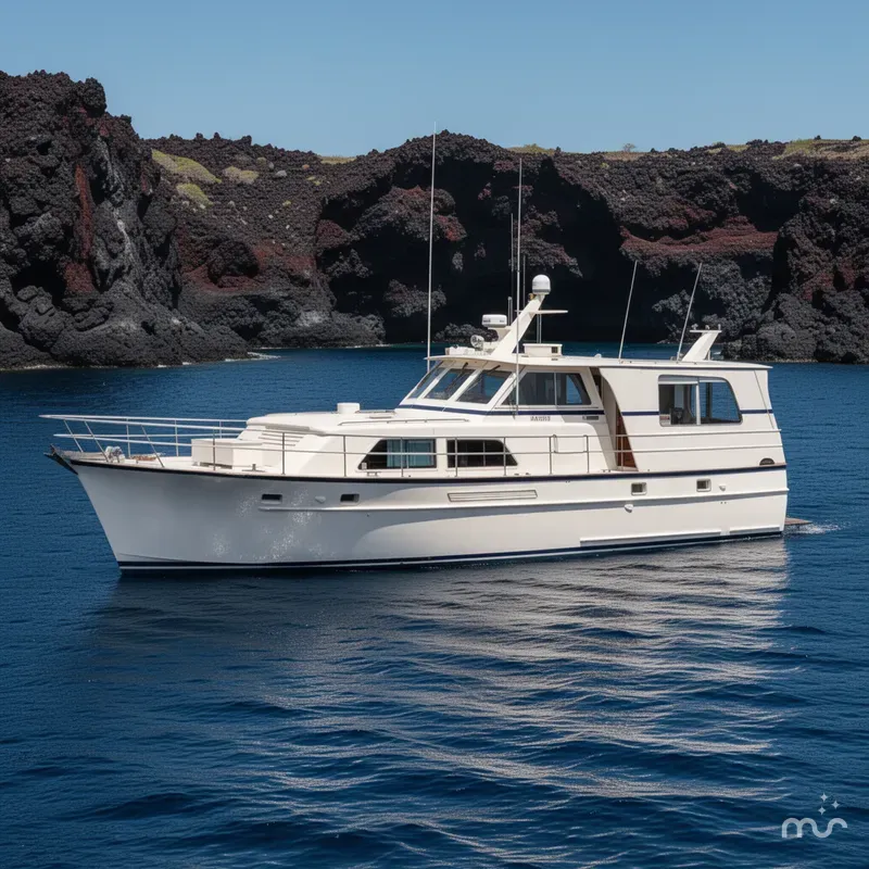 Slide: The Image of Matthews Custom Pilothouse Motor Yacht 1971 - 2