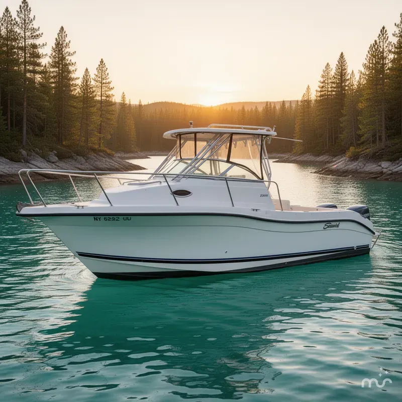 Slide: The Image of Seaswirl 2300 Walkaround OB 2000 - 2