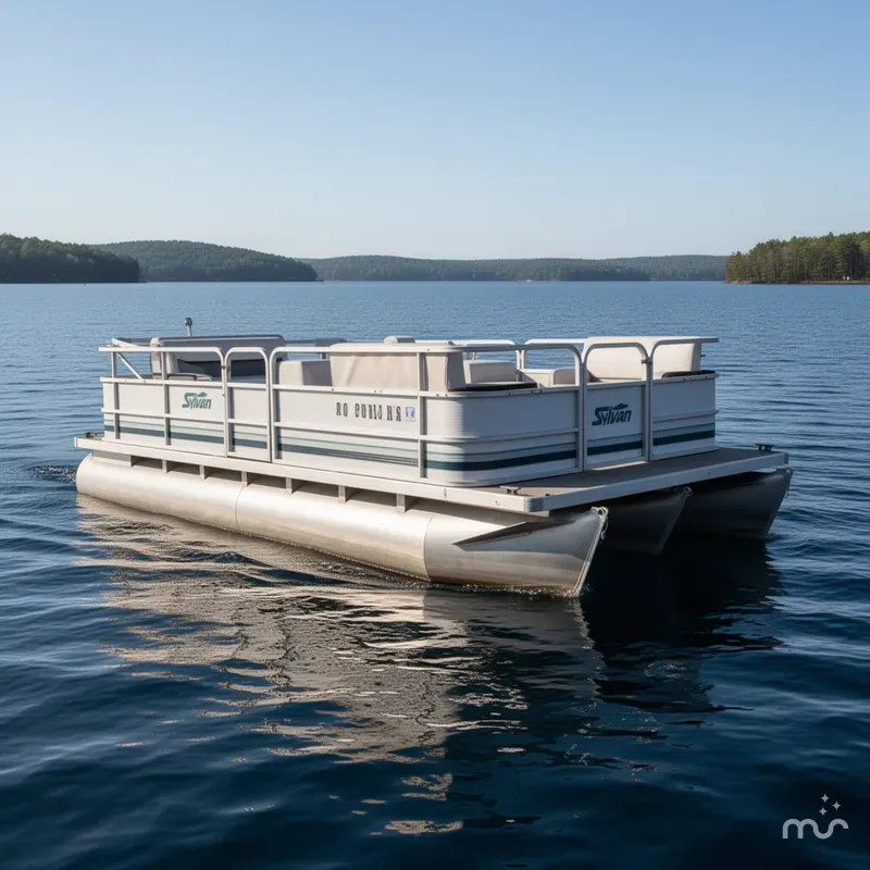 Slide: The Image of Sylvan 20' PONTOON 1993 - 0
