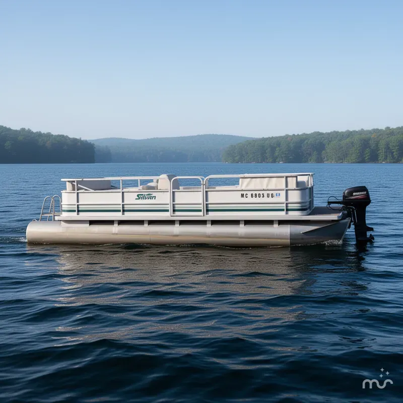 Slide: The Image of Sylvan 20' PONTOON 1993 - 1