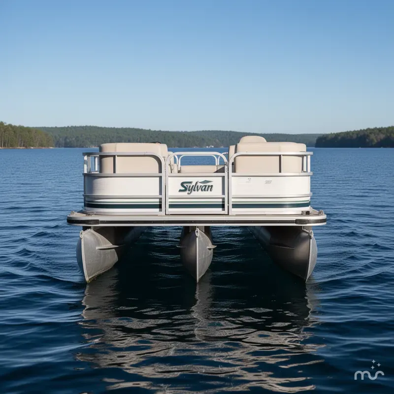 Slide: The Image of Sylvan 20' PONTOON 1993 - 3