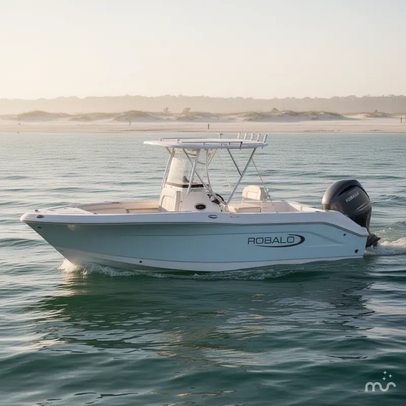Slide: The Image of Robalo R200 Center Console 2025 - 2
