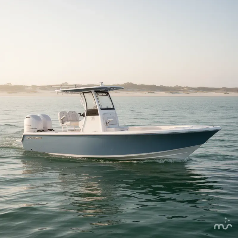 Slide: The Image of Sportsman Masters 247OE Bay Boat 2026 - 0