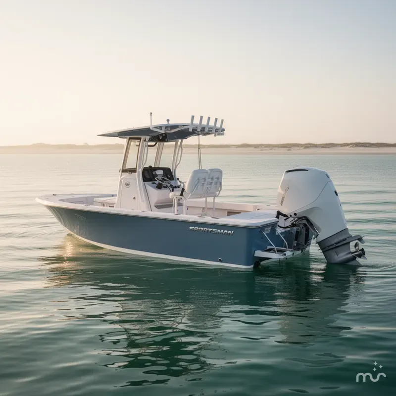 Slide: The Image of Sportsman Masters 247OE Bay Boat 2026 - 4
