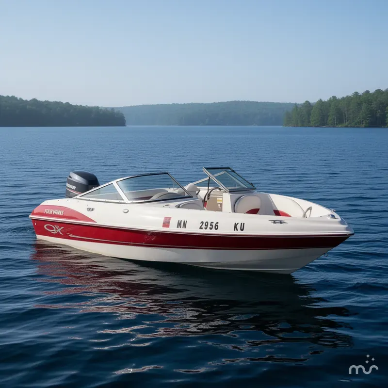 Slide: The Image of Four Winns QX 16 Runabout 1997 - 0