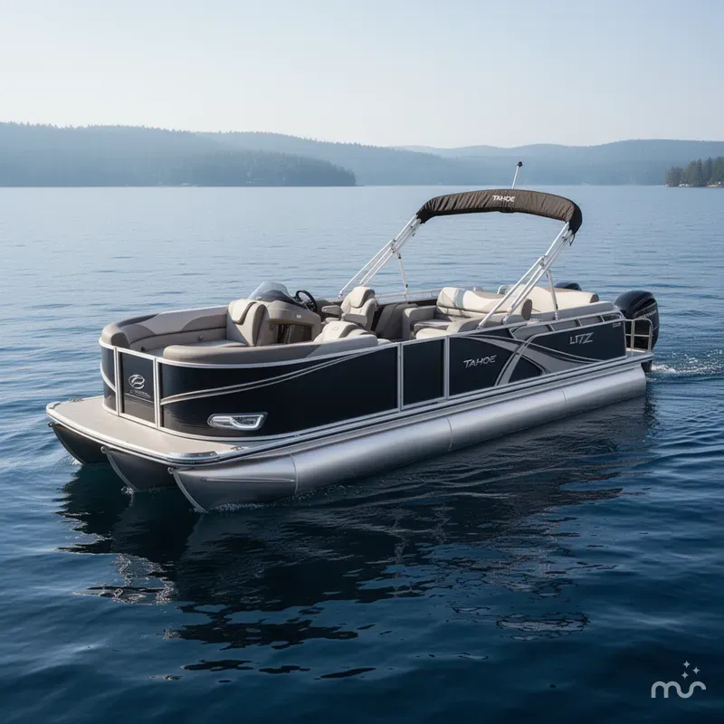 Slide: The Image of Tahoe LTZ 2385 Swingback (VRL) & Honda 4-Stroke EFI 2025 - 0