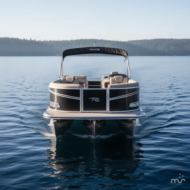 Slide: The Image of Tahoe LTZ 2385 Swingback (VRL) & Honda 4-Stroke EFI 2025 - 1