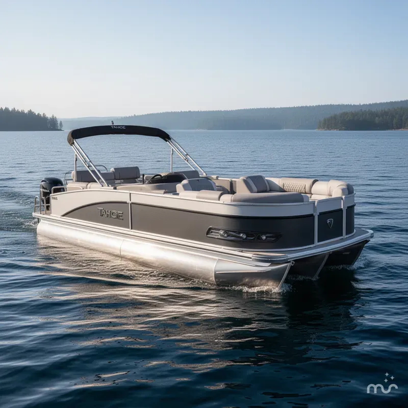 Slide: The Image of Tahoe Cascade 2385 Quad Lounge Shift Flip & Honda 4-Stro 2025 - 0