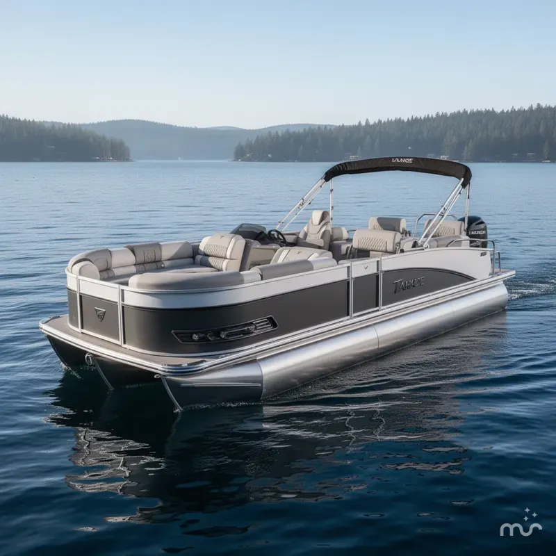 Slide: The Image of Tahoe Cascade 2385 Quad Lounge Shift Flip & Honda 4-Stro 2025 - 1