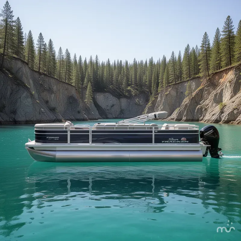 Slide: The Image of Sun Tracker Fishin Barge 22 2024 - 4