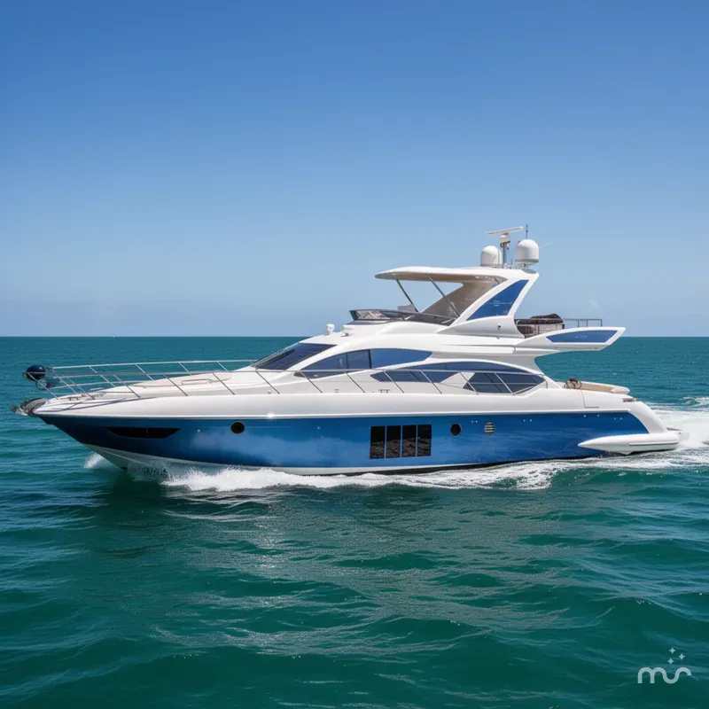 Slide: The Image of Azimut 64 Flybridge 2012 - 2