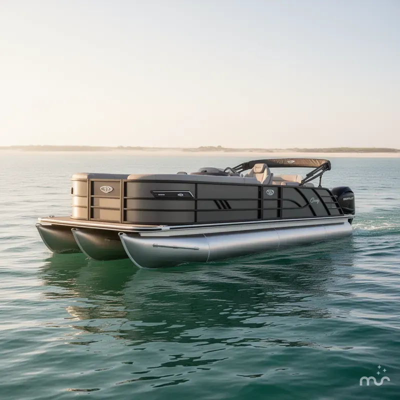 Slide: The Image of Bentley Pontoons Elite 253 SwingBack DC 2025 - 1
