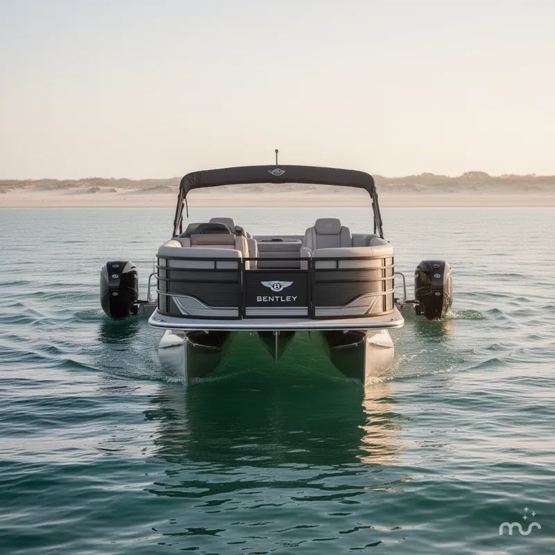 Slide: The Image of Bentley Pontoons Elite 253 SwingBack DC 2025 - 3
