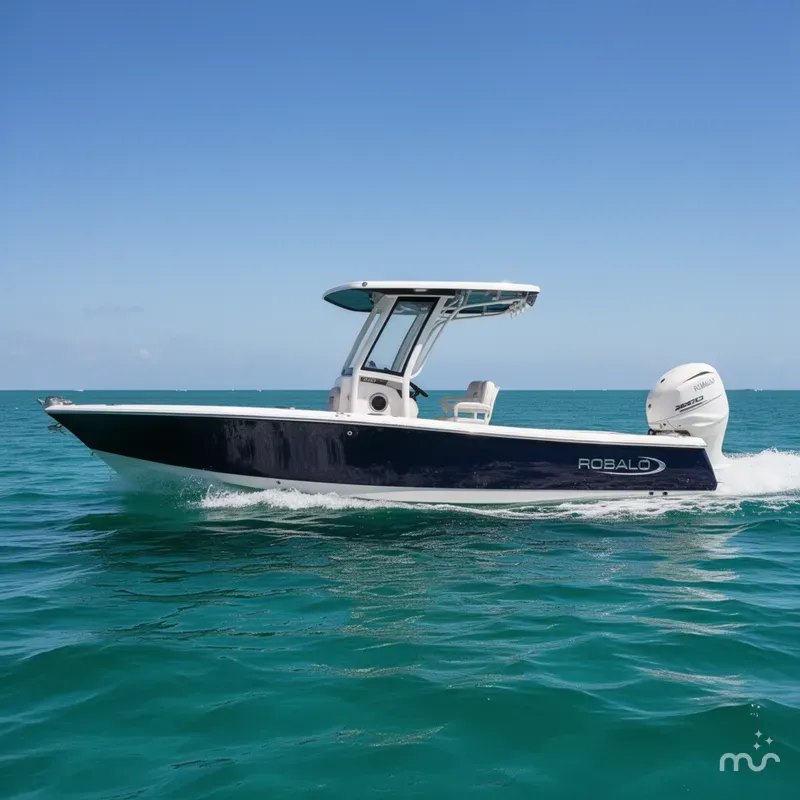 Slide: The Image of Robalo 266 Cayman 2025 - 2
