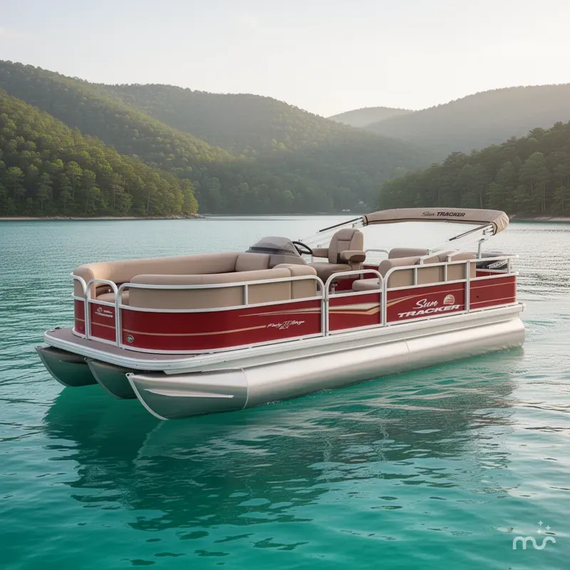 The Image of Sun Tracker Party Barge 18 DLX 2025 - 0