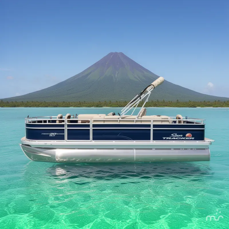 Slide: The Image of Sun Tracker Fishin' Barge 20 DLX 2025 - 2
