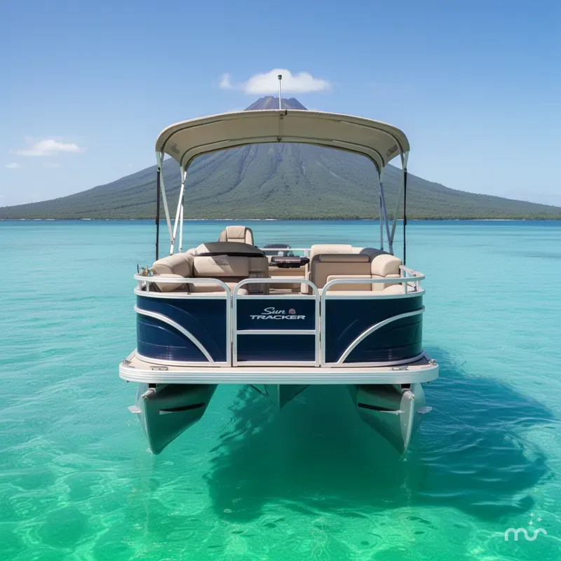 Slide: The Image of Sun Tracker Fishin' Barge 20 DLX 2025 - 3