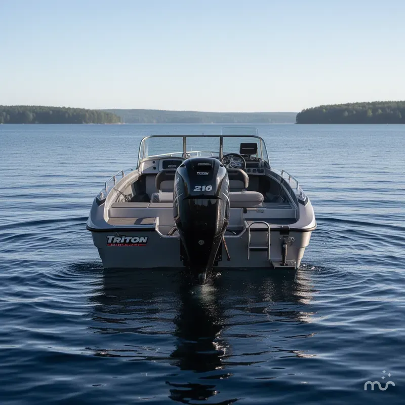 Slide: The Image of Triton 216 Fishunter 2018 - 2