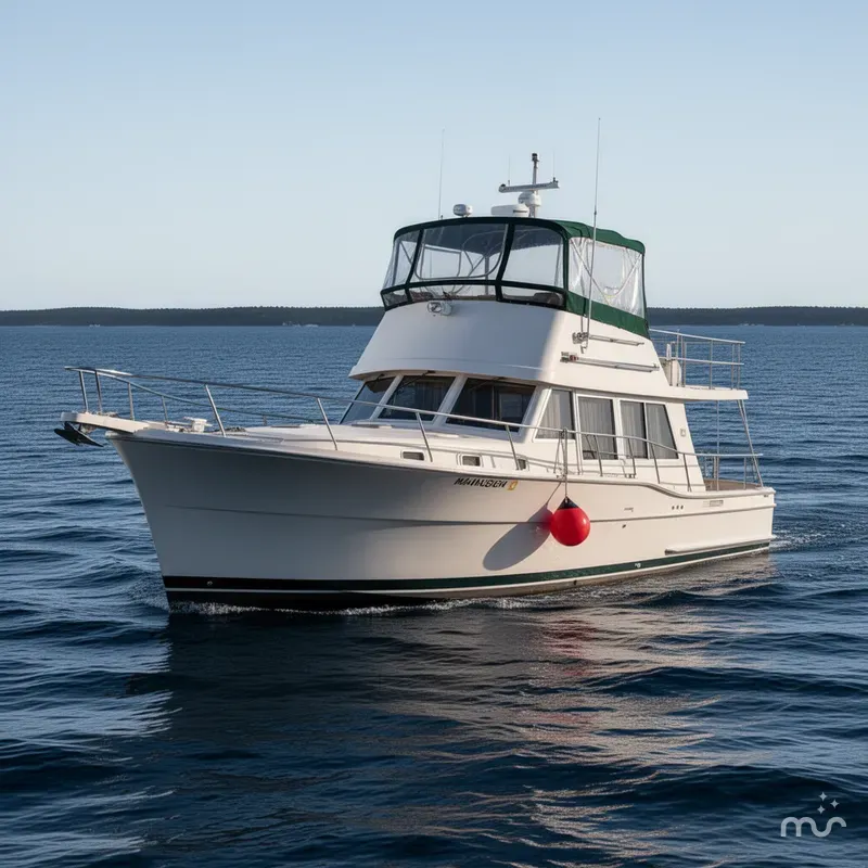 Slide: The Image of Mainship 390 Trawler 2001 - 1