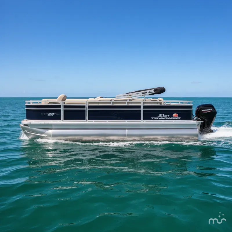 Slide: The Image of Sun Tracker SportFish 20 DLX 2025 - 1
