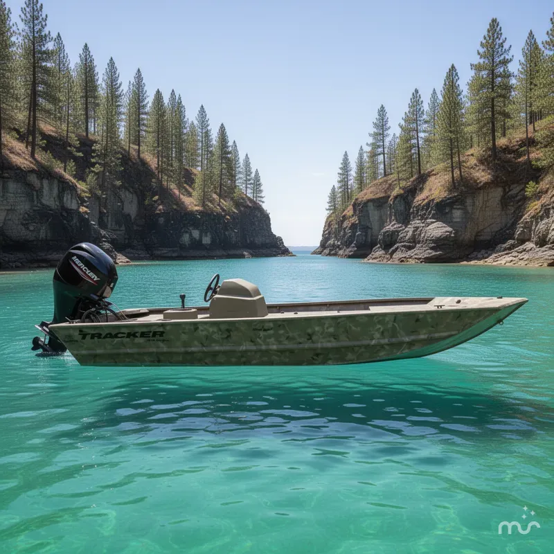 Slide: The Image of Tracker Grizzly 1648 SC 2025 - 2