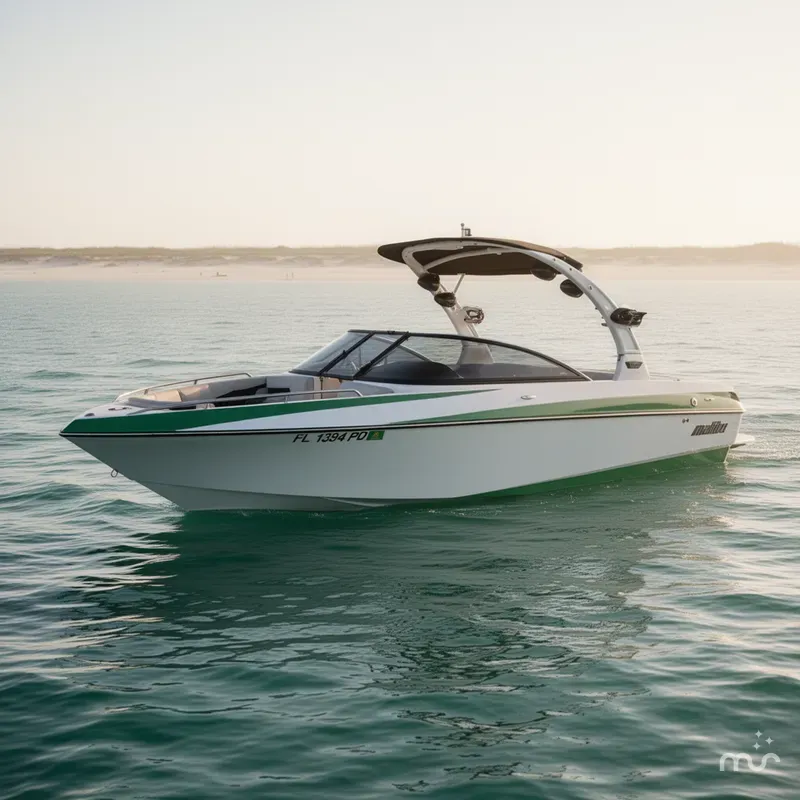 Slide: The Image of Malibu Wakesetter 21 VLX 2008 - 1