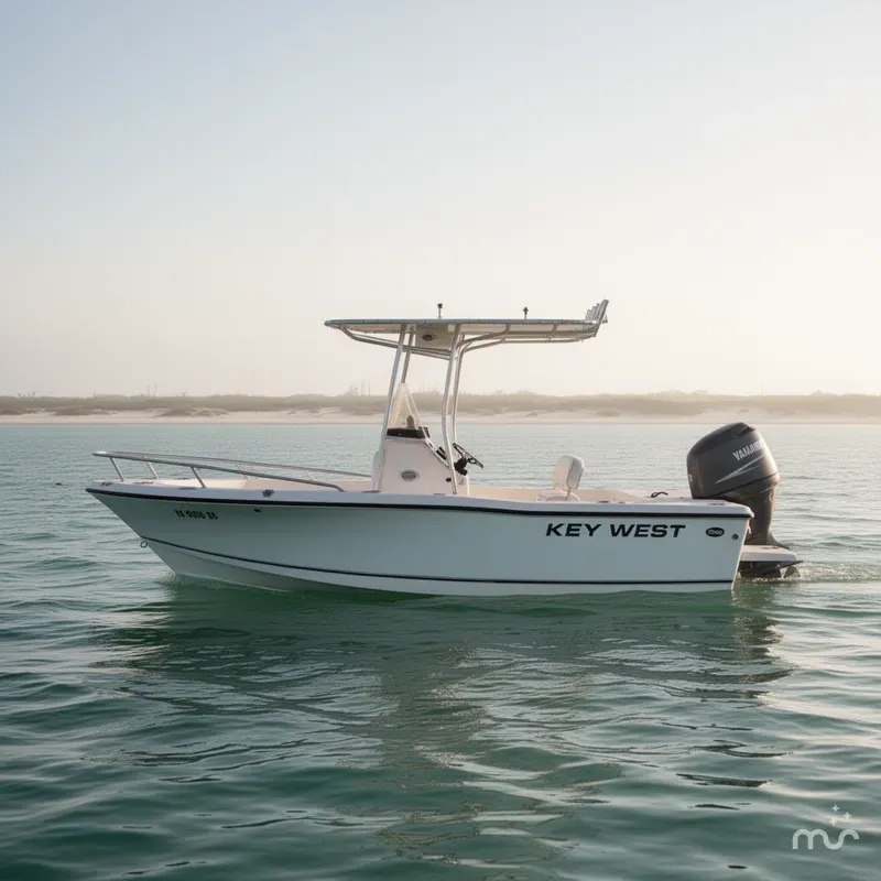 Slide: The Image of Key West 176 Center Console 2007 - 2