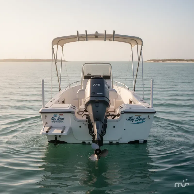 Slide: The Image of Key West 176 Center Console 2007 - 3