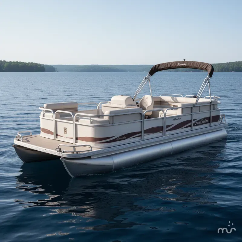 Slide: The Image of Premier 210 SunSation Pontoon 1997 - 0