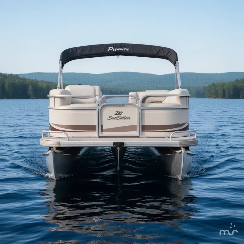 Slide: The Image of Premier 210 SunSation Pontoon 1997 - 1