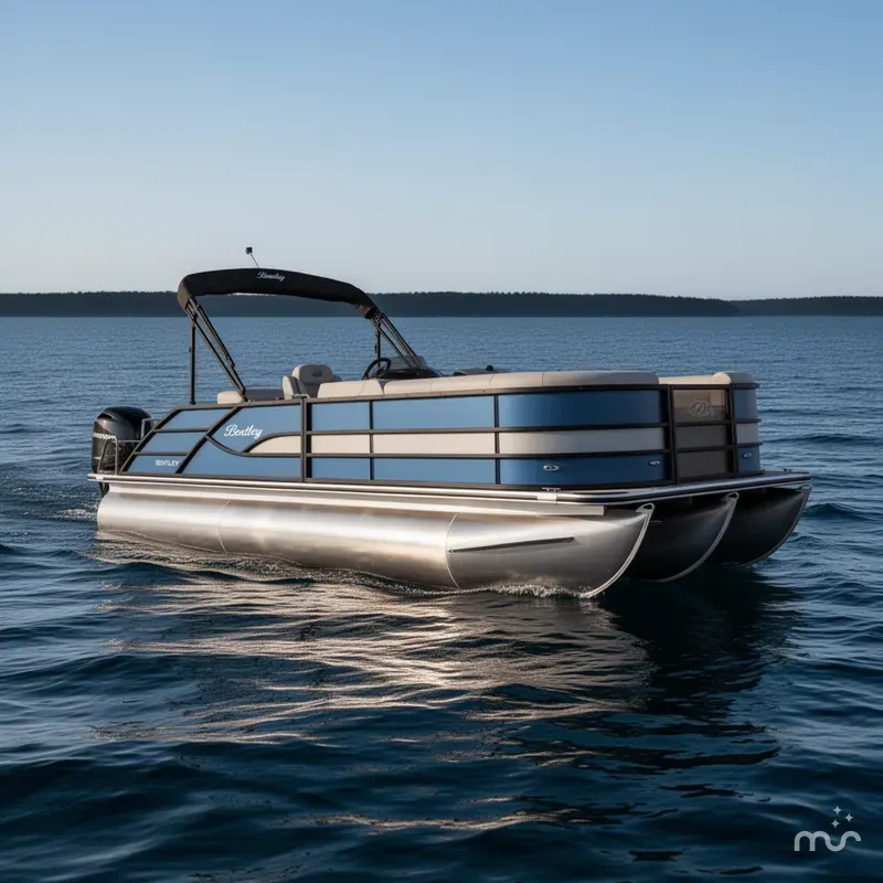 Slide: The Image of Bentley Pontoons Legacy 223 Swingback 2025 - 0