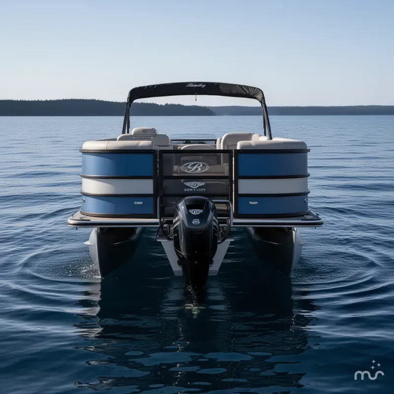 Slide: The Image of Bentley Pontoons Legacy 223 Swingback 2025 - 1