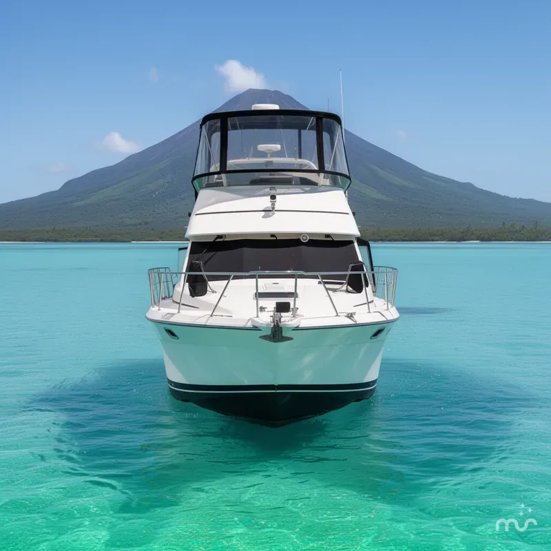 Slide: The Image of Bayliner 3388 Command Bridge Motoryacht 1999 - 3