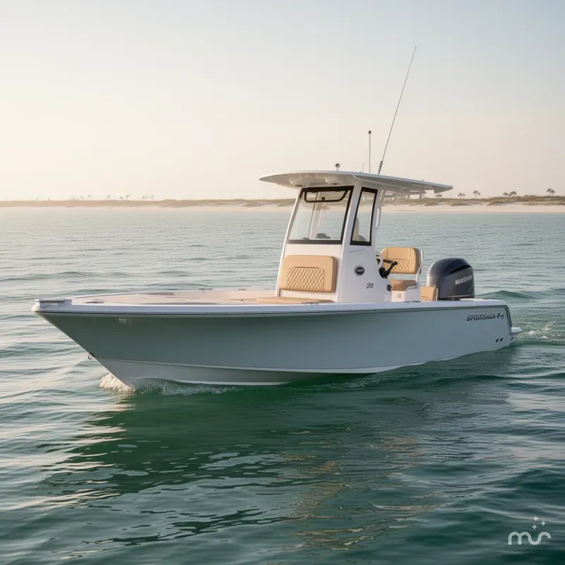 Slide: The Image of Sportsman Masters 227 Bay Boat 2025 - 0
