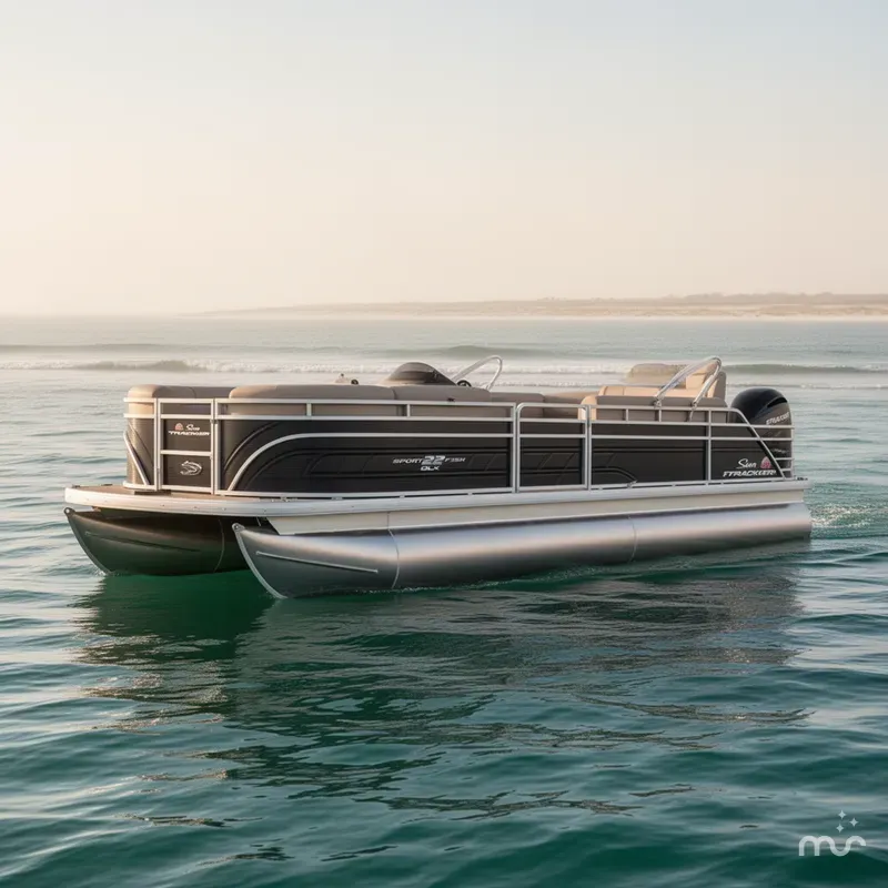 Slide: The Image of Sun Tracker SportFish 22 DLX 2025 - 0