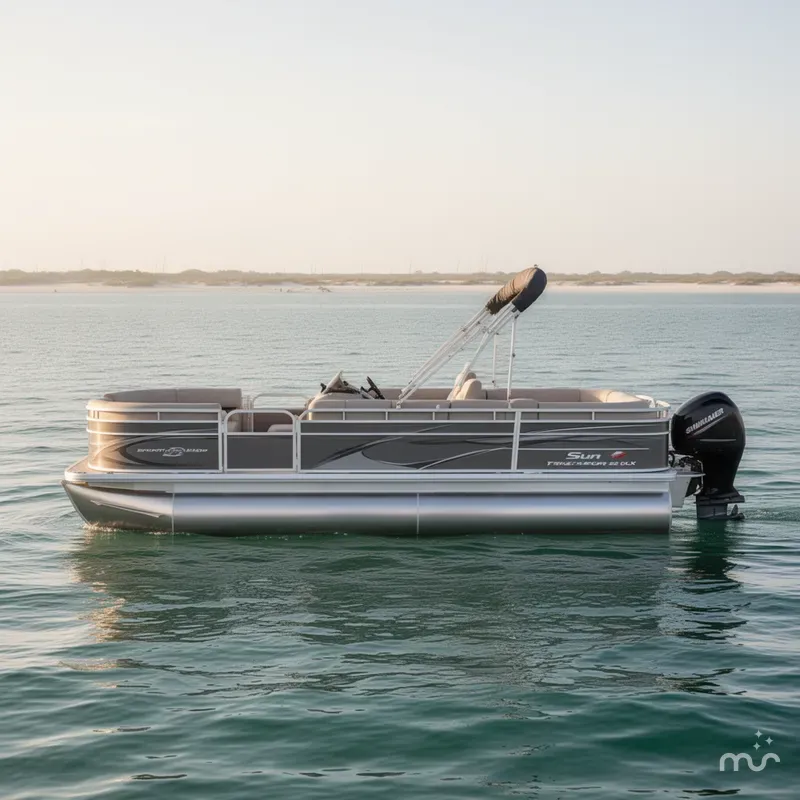 Slide: The Image of Sun Tracker SportFish 22 DLX 2025 - 1