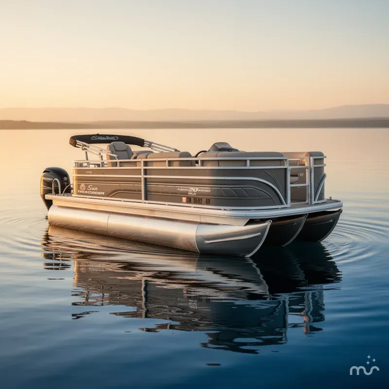 Slide: The Image of Sun Tracker Fishin' Barge 20 DLX 2024 - 1