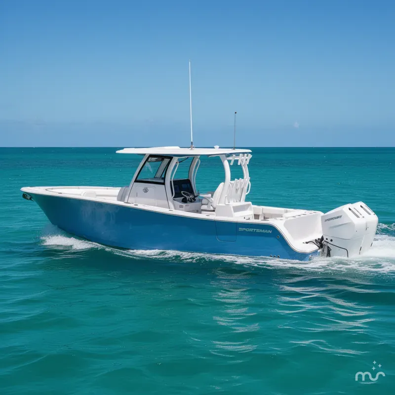 Slide: The Image of Sportsman Open 302 Center Console 2025 - 2