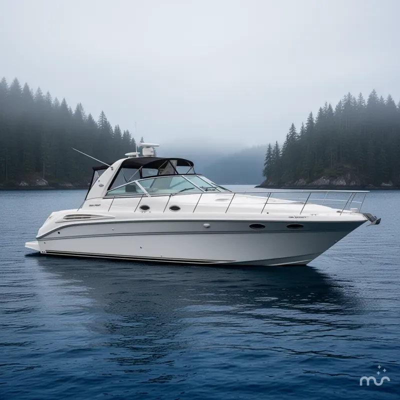 Slide: The Image of Sea Ray Sundancer 400 1998 - 2
